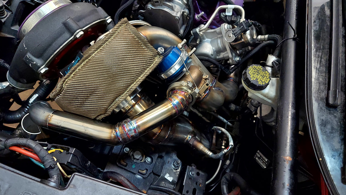 Ford Focus Sidewinder Turbo Manifold