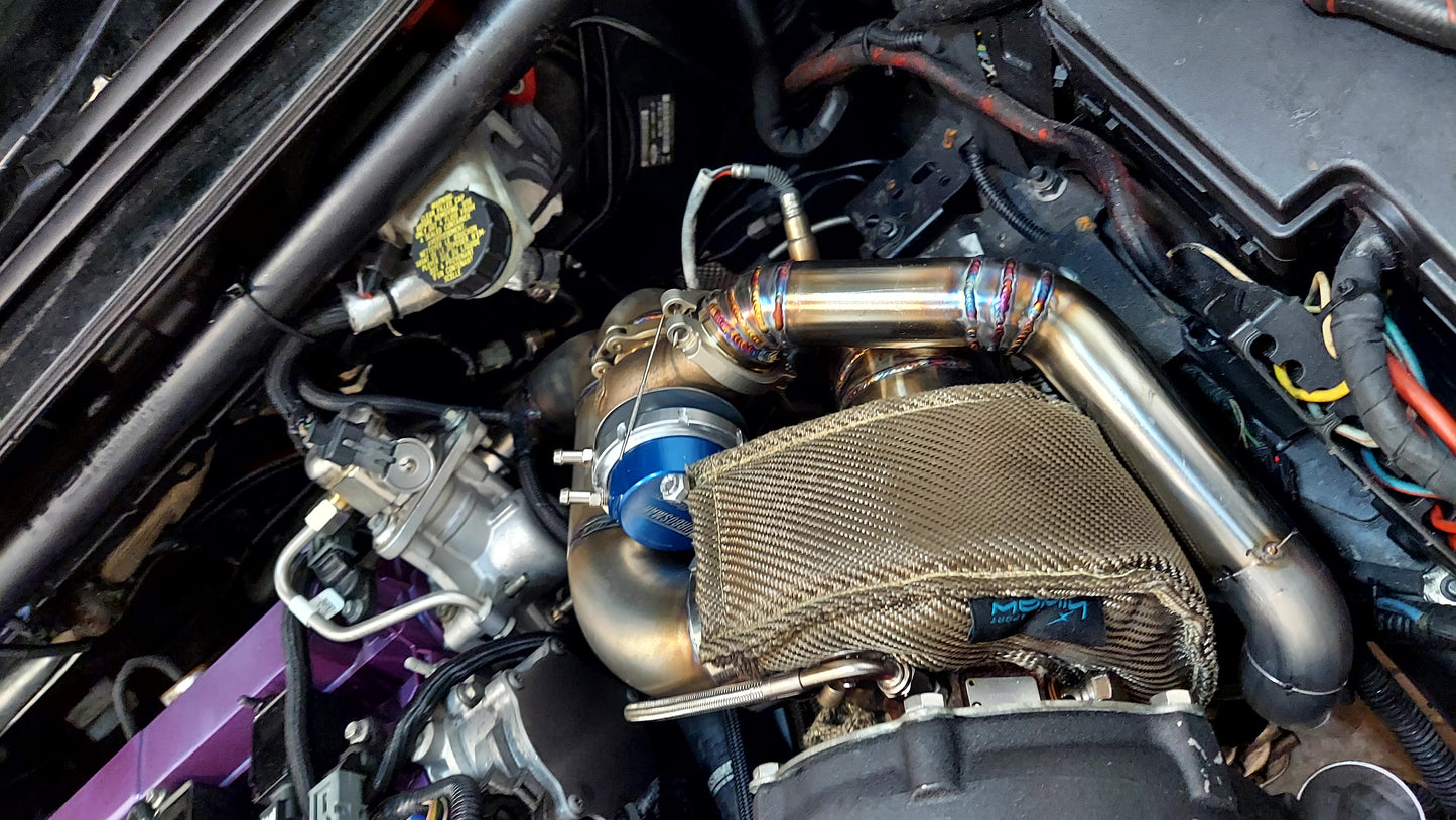 Ford Focus Sidewinder Turbo Manifold