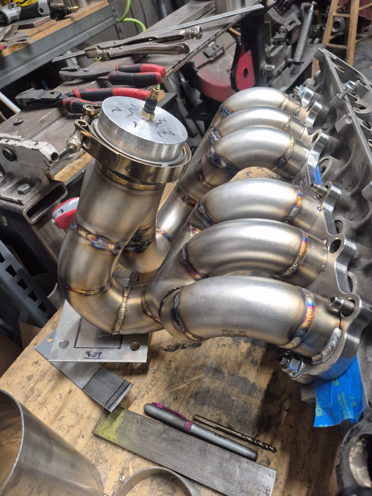 2JZ Turbo Manifold