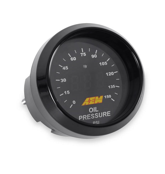 AEM Oil Pressure Guage 0-150